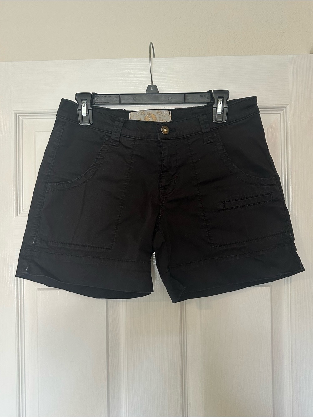 Bella Dahl black Utility Pocket Shorts